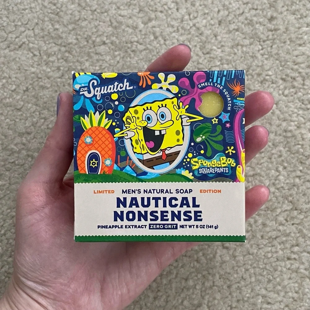 Dr. Squatch Nautical Nonsense, Sea Star Shenanigans Bricc Soap + Deodorant Set